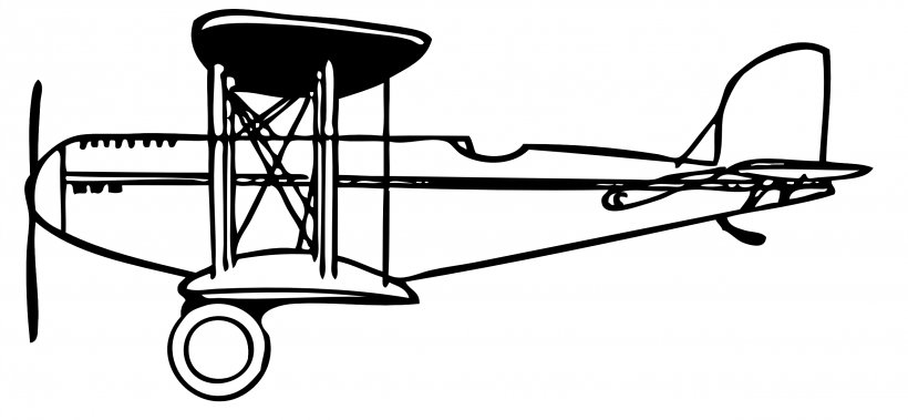 Airplane Fixed-wing Aircraft Flight Biplane Clip Art, PNG, 2555x1183px, Airplane, Aircraft, Aviation, Bicycle Accessory, Biplane Download Free