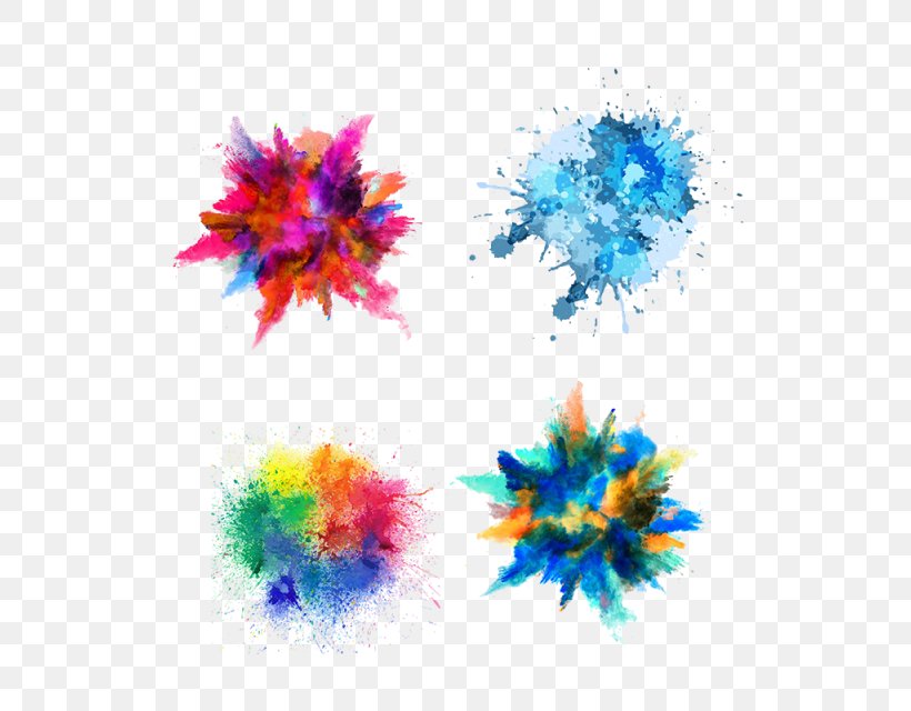 Colorful Powder Explosion On White Background Pastel Color Dust Particle  Splashing Stock Photo  Download Image Now  iStock