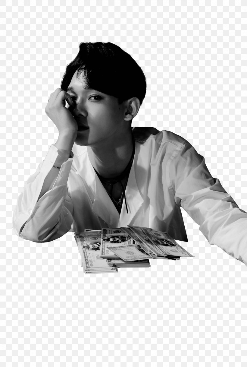 EXO Lotto Ex'Act Can't Bring Me Down She's Dreaming, PNG, 1280x1901px, Exo, Baekhyun, Black And White, Chanyeol, Chen Download Free