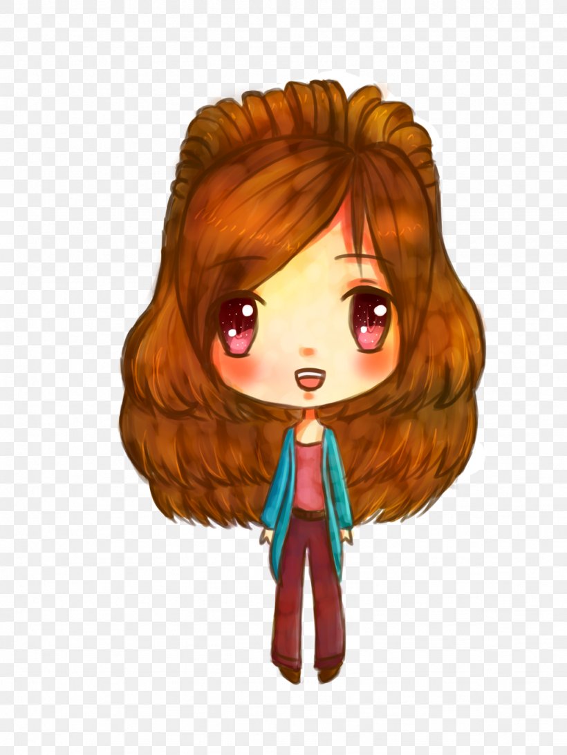 Illustration Brown Hair Cartoon Character Doll, PNG, 1024x1365px, Brown Hair, Art, Brown, Cartoon, Character Download Free