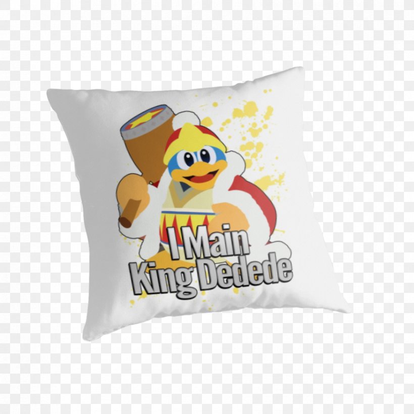 King Dedede Pillow Cushion T-shirt Unisex, PNG, 875x875px, King Dedede, Animal, Cushion, King, Material Download Free