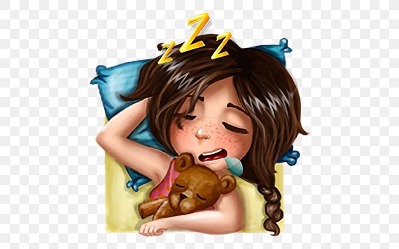 Waking Up Early Sticker, PNG, 512x512px, Waking Up Early, Brown Hair, Cartoon, Child, Donkey Download Free