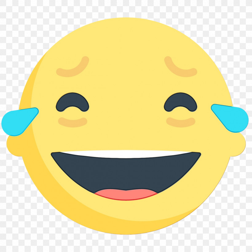 Emoticon, PNG, 1200x1200px, Watercolor, Emoji, Emoticon, Face, Face With Tears Of Joy Emoji Download Free