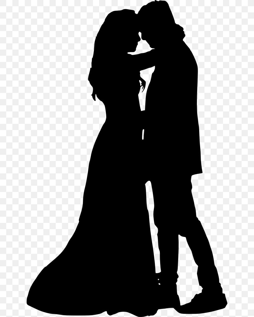 Silhouette Drawing Woman Clip Art, PNG, 648x1024px, Silhouette, Black, Black And White, Bride, Child Download Free