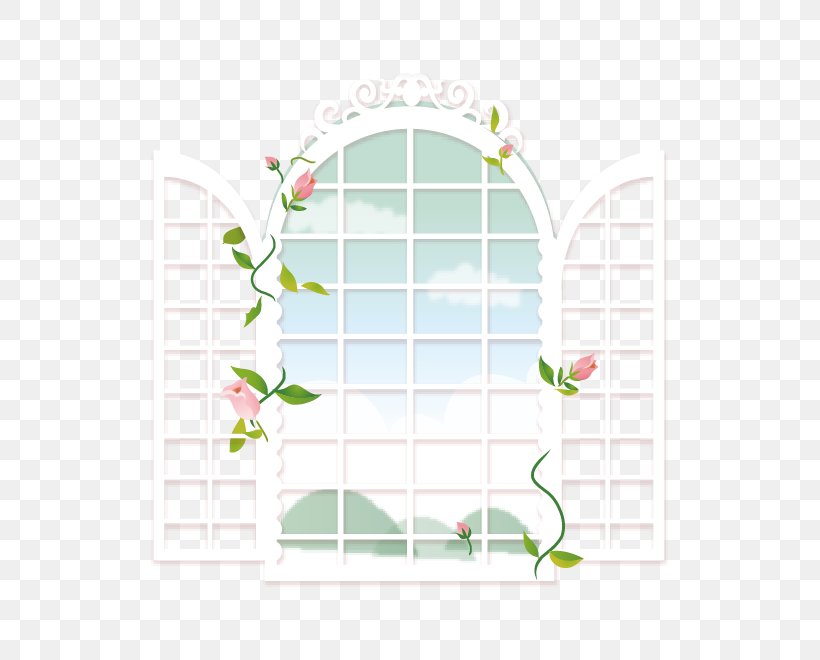 Window Cartoon, PNG, 663x660px, Window, Animation, Cartoon, Drawing, Floral  Design Download Free