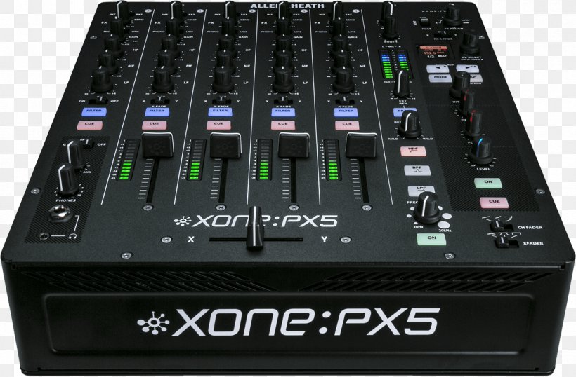 Audio Mixers Allen & Heath XONE:PX5 DJ Mixer Disc Jockey, PNG, 1200x788px, Audio Mixers, Allen Heath, Allen Heath Xone92, Audio, Audio Equipment Download Free