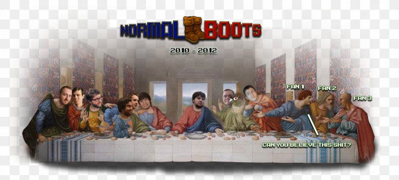 The Last Supper Did You Know Gaming? Boot Imgur, PNG, 1245x562px, Last Supper, Arin Hanson, Boot, Brand, Did You Know Gaming Download Free