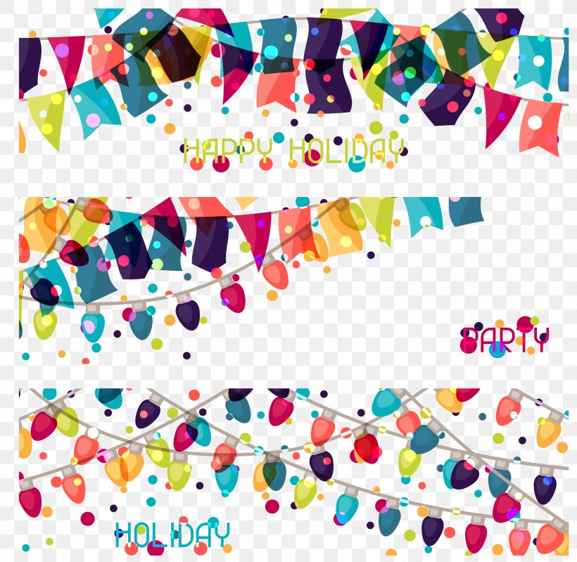 Banner Holiday Carnival Clip Art, PNG, 3882x3786px, Banner, Birthday, Carnival, Christmas, Festival Download Free