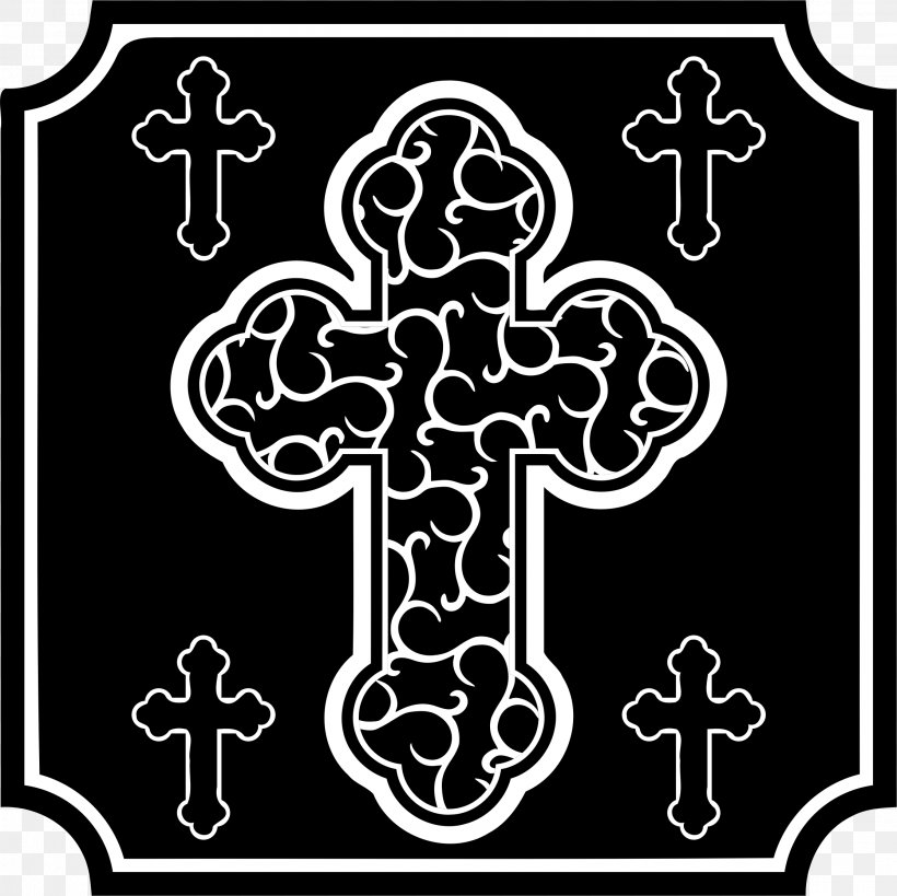 Christian Cross Bible Christian Clip Art Christianity, PNG, 2233x2232px, Cross, Bible, Black And White, Christian Clip Art, Christian Cross Download Free