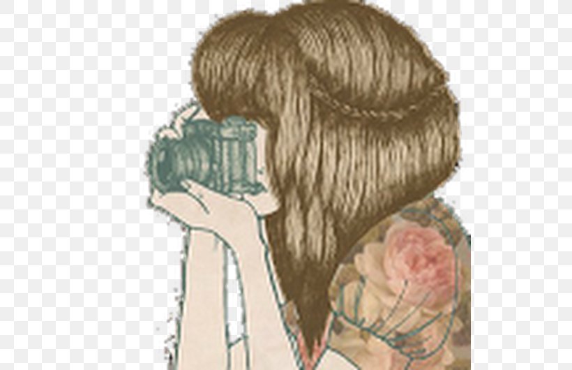 Drawing Photography Vintage Clothing, PNG, 530x530px, Drawing, Art, Camera, Ear, Hair Download Free