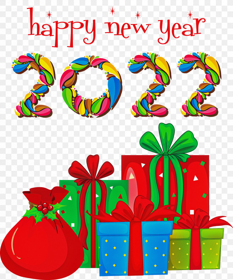 2022 Happy New Year 2022 Happy New Year, PNG, 2502x3000px, Happy New Year, Bauble, Christmas Day, Geometry, Gift Download Free