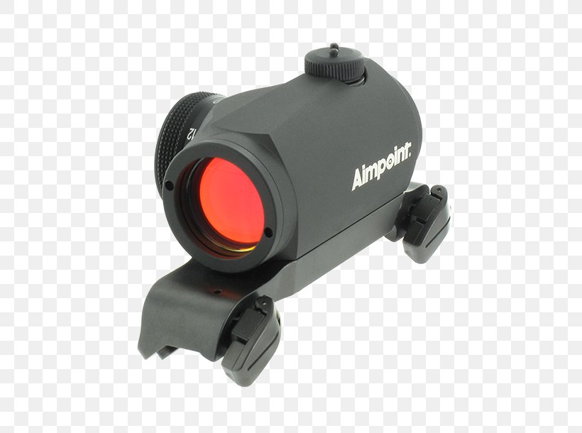 Aimpoint AB Red Dot Sight Reflector Sight Firearm, PNG, 610x610px, Watercolor, Cartoon, Flower, Frame, Heart Download Free