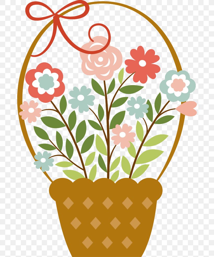 Floral Design Flower Nosegay Illustration, PNG, 688x985px, Floral Design, Artwork, Baking Cup, Basket, Cut Flowers Download Free