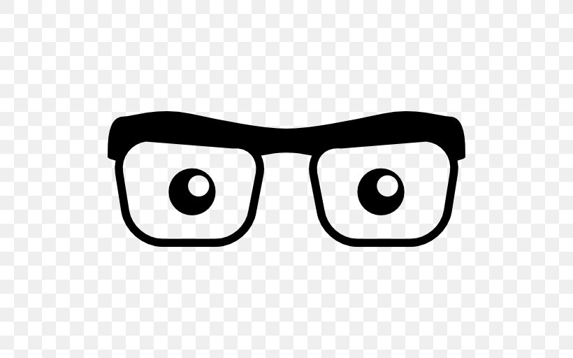 Glasses Eye Download, PNG, 512x512px, Glasses, Black, Black And White, Caricature, Cdr Download Free