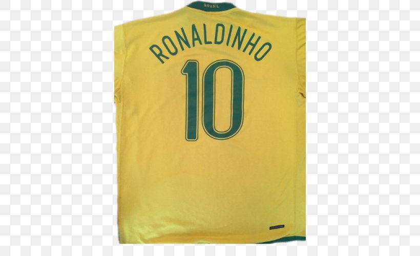 Jersey Brazil National Football Team Brazil At The 2006 FIFA World Cup T-shirt, PNG, 500x500px, Jersey, Brand, Brazil, Brazil National Football Team, Fc Barcelona Download Free
