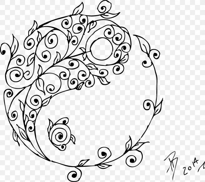 Line Art Drawing Black And White Tattoo Yin And Yang, PNG, 1109x984px, Line Art, Art, Artwork, Black And White, Drawing Download Free