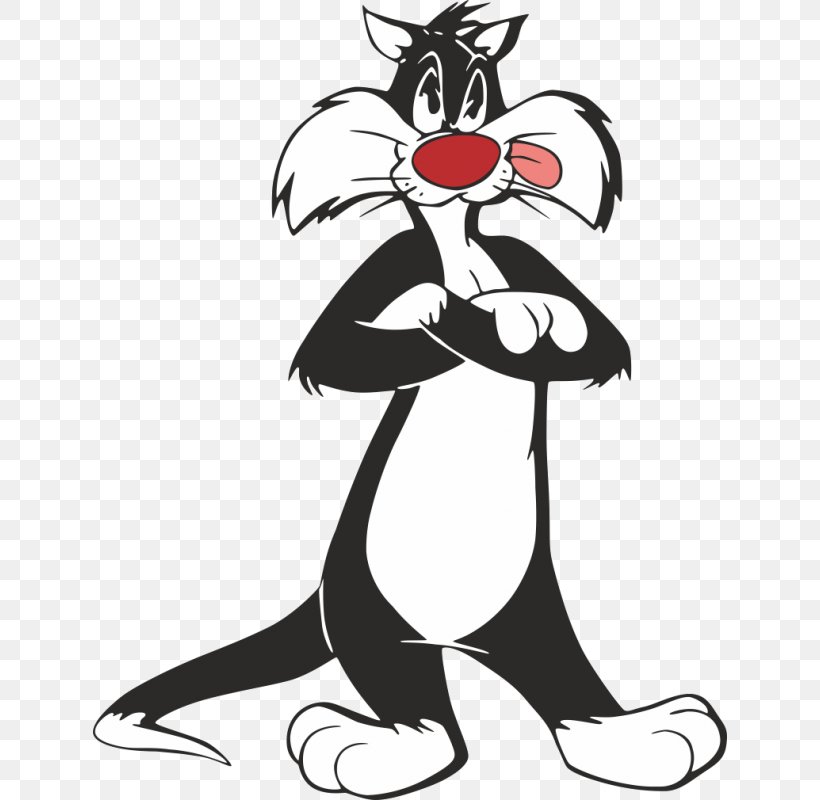 Sylvester Tweety Cat Yosemite Sam Wile E. Coyote, PNG, 800x800px, Sylvester, Animated Cartoon, Animation, Art, Artwork Download Free