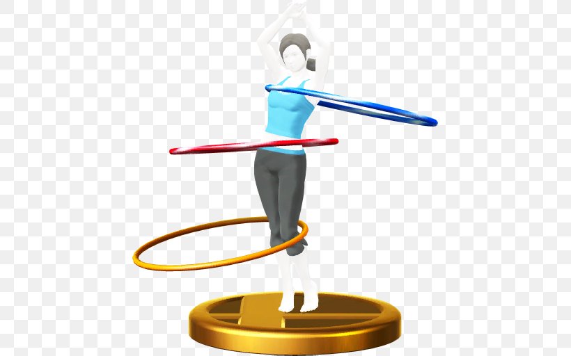 Wii Fit U Super Smash Bros. For Nintendo 3DS And Wii U, PNG, 512x512px, Wii Fit, Balance, Figurine, Nintendo, Nintendo 3ds Download Free