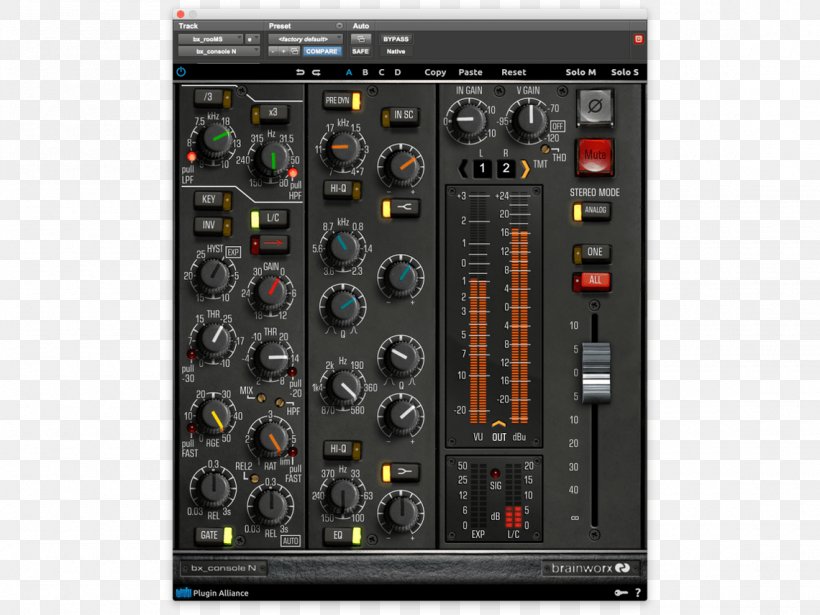 Brainworx Plug-in Sound System Console Analog Signal, PNG, 1140x855px, Plugin, Analog Signal, Audio, Audio Equipment, Audio Mixers Download Free