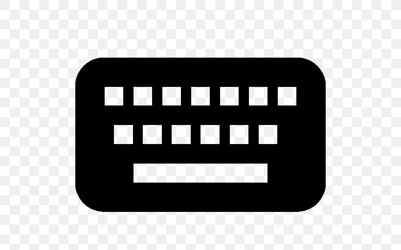 Computer Keyboard Computer Mouse, PNG, 512x512px, Computer Keyboard, Area, Black, Black And White, Brand Download Free