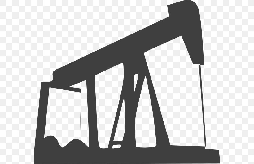 Oil Well Petroleum Pumpjack Derrick Clip Art, PNG, 600x528px, Oil Well, Black, Black And White, Blowout, Brand Download Free