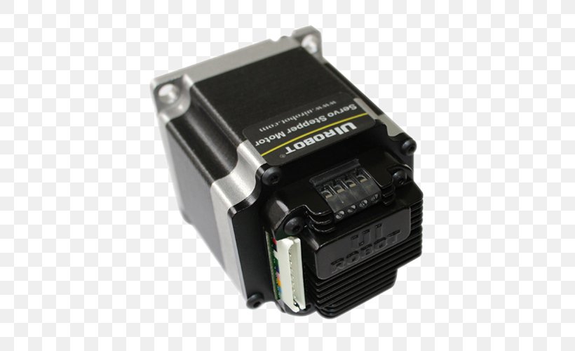 Power Converters Stepper Motor Brushless DC Electric Motor Servomotor, PNG, 500x500px, Power Converters, Brushless Dc Electric Motor, Clockwise, Computer Component, Computer Hardware Download Free