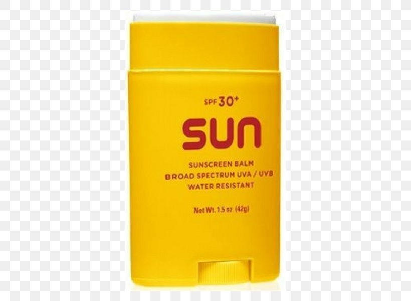 Sunscreen Lip Balm Cream Factor De Protección Solar Yellow, PNG, 600x600px, Sunscreen, Balsam, Chamois, Cream, Cunt Download Free