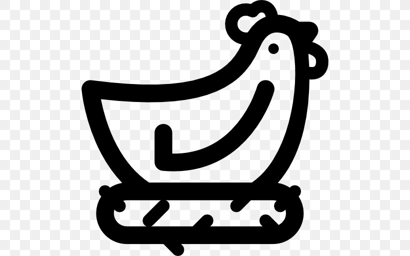 Chicken Clip Art, PNG, 512x512px, Chicken, Artwork, Black And White, Computer Font, Freerange Eggs Download Free