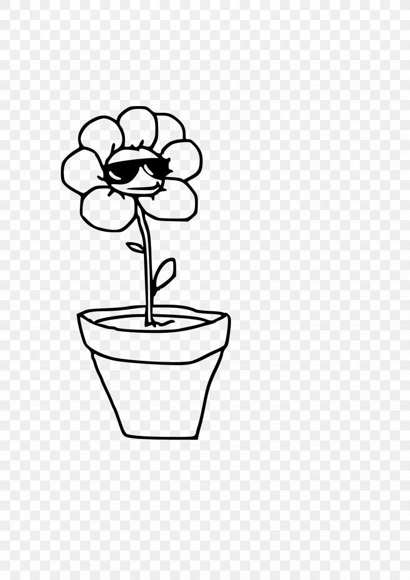 Flowerpot Plant Crock Clip Art, PNG, 1697x2400px, Flowerpot, Area, Artwork, Black And White, Color Download Free