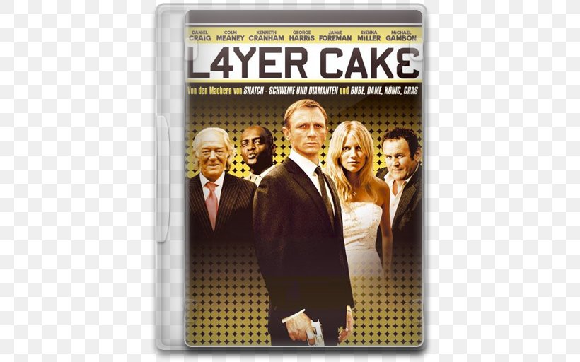 Layer Cake Film Television, PNG, 512x512px, Layer Cake, Brand, Cake, Cinema, Daniel Craig Download Free