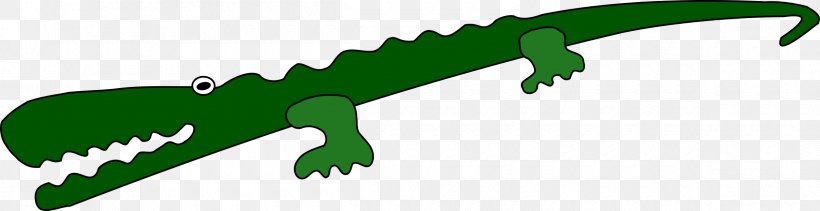 Alligator Crocodile Cartoon Clip Art, PNG, 2400x619px, Alligator, Cartoon, Crocodile, Crocodile Clip, Crocodiles Download Free