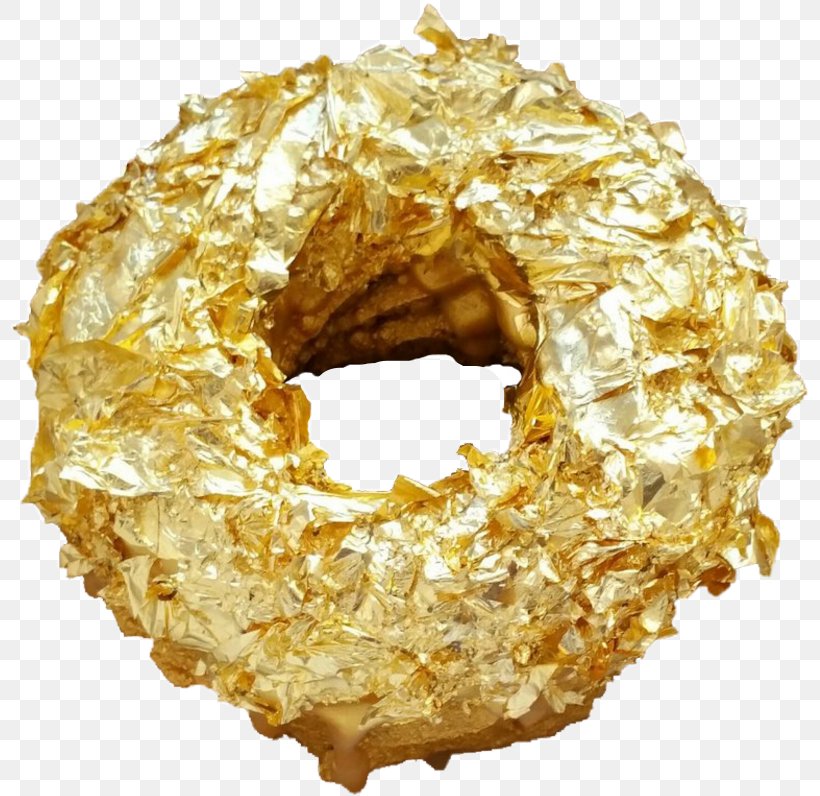 Donuts Champagne Gold Leaf Frosting & Icing, PNG, 801x796px, Donuts, Champagne, Cristal, Danish Pastry, Dessert Download Free