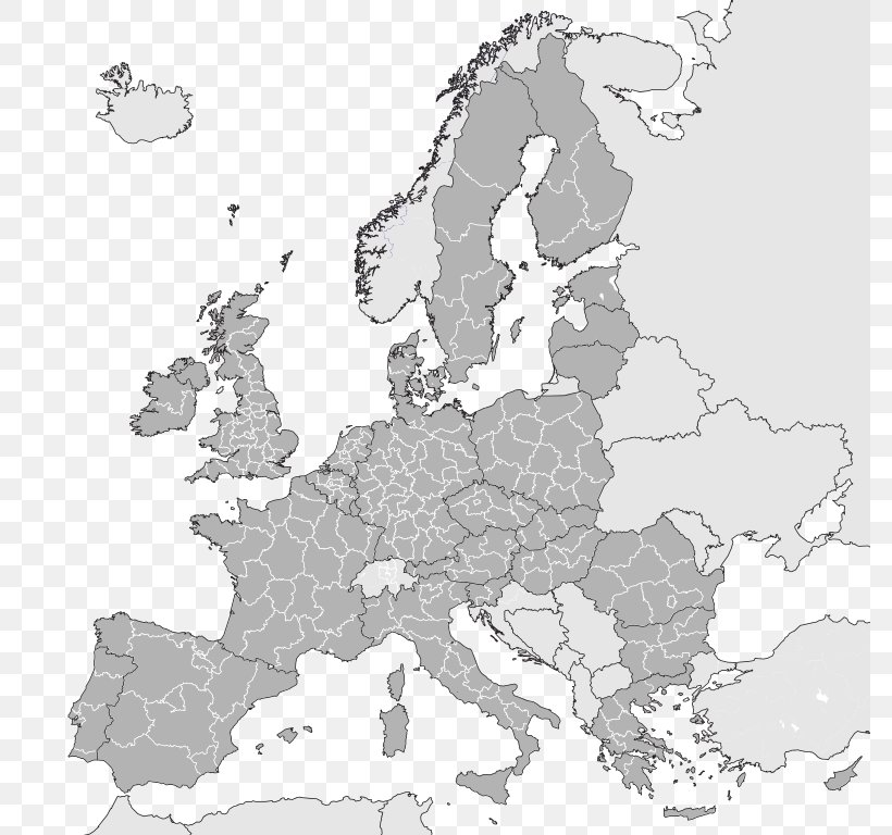 European Union Nomenclature Of Territorial Units For Statistics Blank Map Central And Eastern Europe, PNG, 780x768px, European Union, Administrative Division, Area, Black And White, Blank Map Download Free