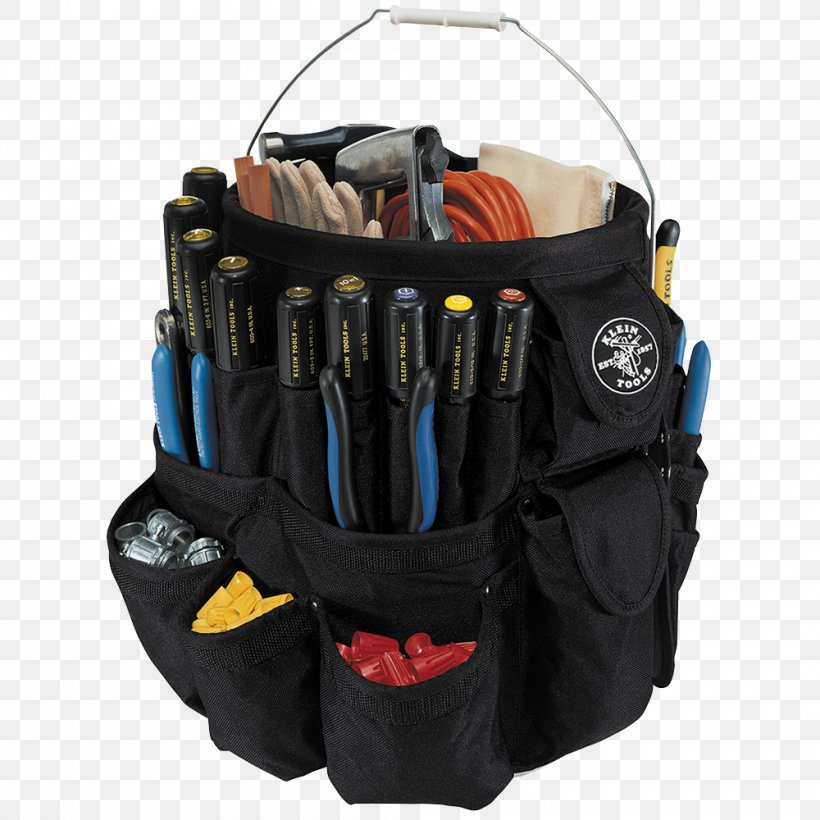 Klein Tools Hand Tool Bucket Tool Boxes, PNG, 1000x1000px, Klein Tools, Backpack, Bag, Bucket, Closet Download Free