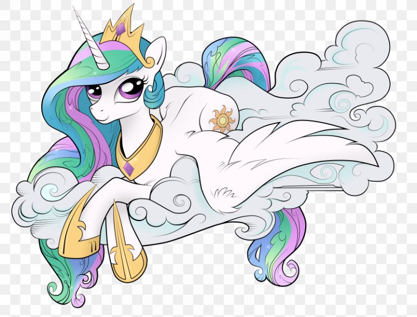 Pony Princess Celestia Twilight Sparkle Horse Equestria, PNG, 850x647px, Pony, Animal Figure, Art, Artwork, Deviantart Download Free