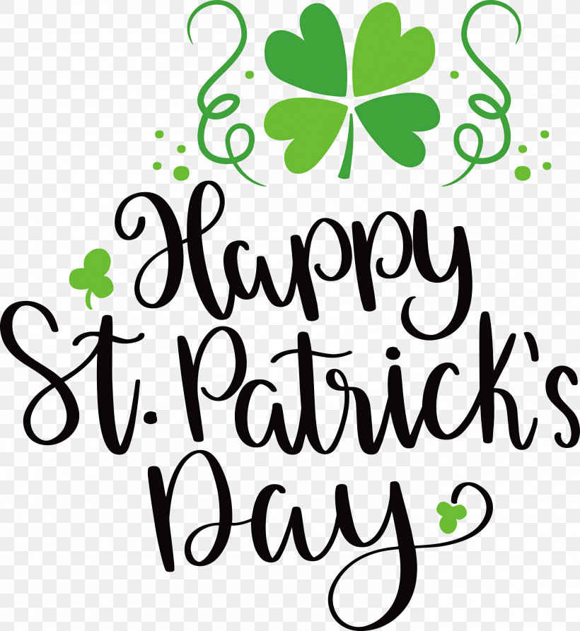 St Patricks Day, PNG, 2754x3000px, St Patricks Day, Chemical Symbol, Floral Design, Green, Leaf Download Free