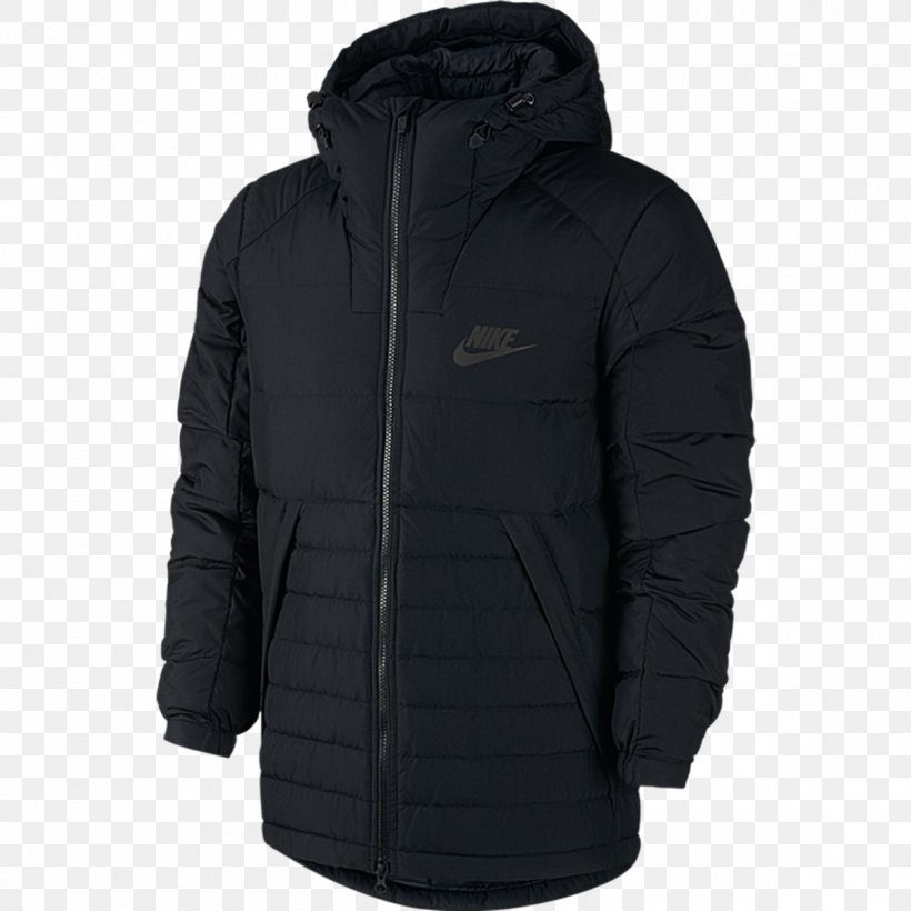 Hoodie Nike Sportswear Clothing Polar Fleece, PNG, 1200x1200px, Hoodie, Black, Clothing, Hood, Jacket Download Free