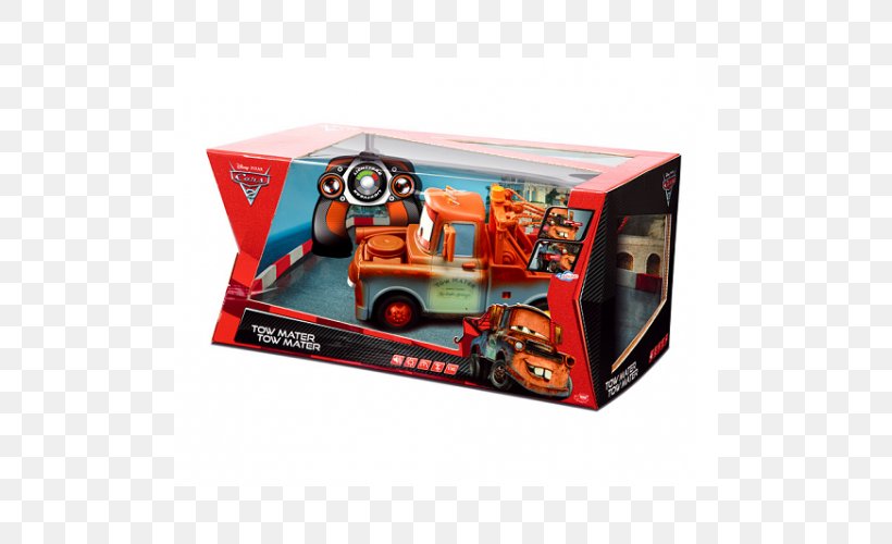 Mater Radio-controlled Car Lightning McQueen Toy, PNG, 500x500px, Mater, Bobby Car, Car, Cars, Cars 2 Download Free