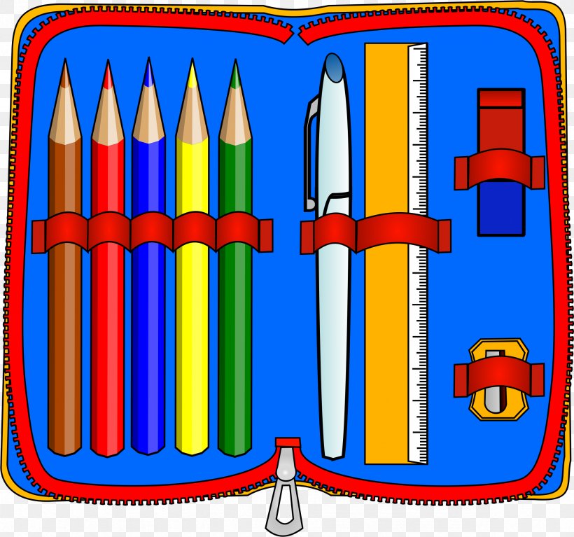 Pencil Case Clip Art, PNG, 2363x2212px, Pencil Case, Case, Colored Pencil, Drawing, Free Content Download Free