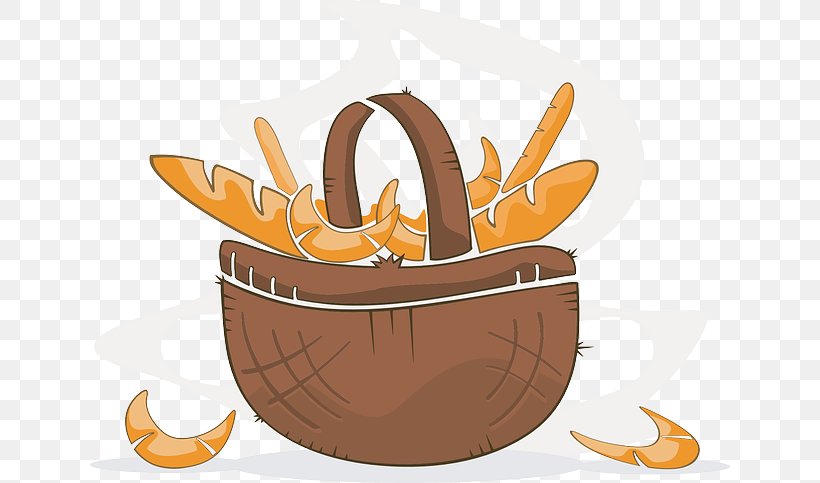 Basket Of Bread Clip Art, PNG, 640x483px, Basket, Basket Of Bread, Bread, Drawing, Easter Basket Download Free