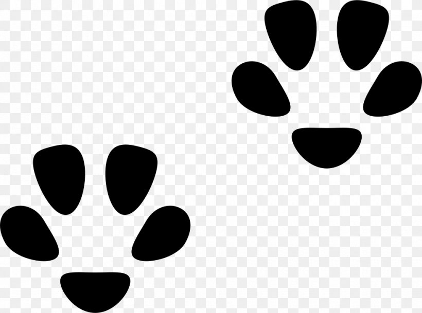 Cat Felidae Footprint Paw Clip Art, PNG, 980x728px, Cat, Animal, Animal Track, Black, Black And White Download Free