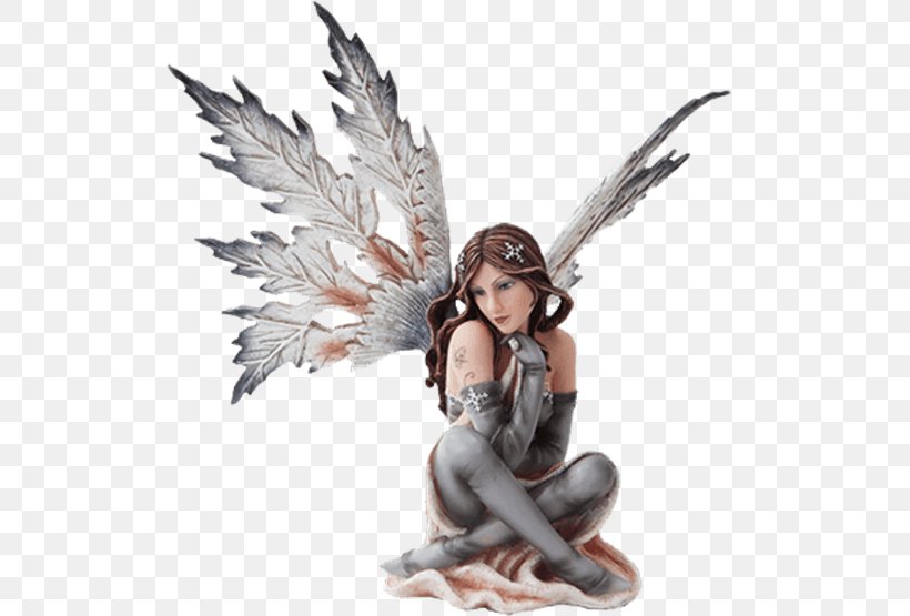 Figurine Statue Fairy Snowflake Winter, PNG, 555x555px, Figurine, Angel, Art, Collectable, Effigy Download Free