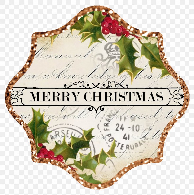 Christmas Ornament Santa Claus Sticker Clip Art, PNG, 1008x1016px, Christmas, Christmas Decoration, Christmas Gift, Christmas Ornament, Christmas Village Download Free