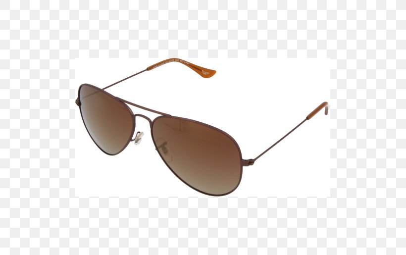 Aviator Sunglasses Ray-Ban Aviator Classic Ray-Ban Aviator Flash, PNG, 515x515px, Aviator Sunglasses, Beige, Brown, Caramel Color, Eyewear Download Free