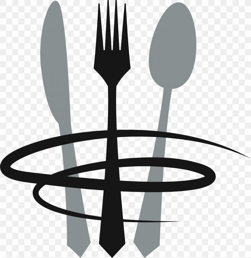 Cafe Italian Cuisine Fast Food Restaurant Logo, PNG, 3001x3085px, Cafe, Black And White, Chef, Cutlery, Delivery Download Free