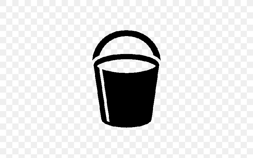 Bucket, PNG, 512x512px, Bucket, Black, Container, Cup, Drinkware Download Free