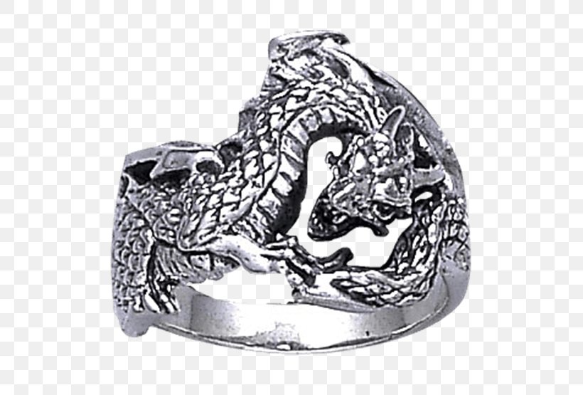 Earring Silver Dragon Necklace, PNG, 555x555px, Ring, Body Jewellery, Body Jewelry, Clothing Accessories, Diamond Download Free
