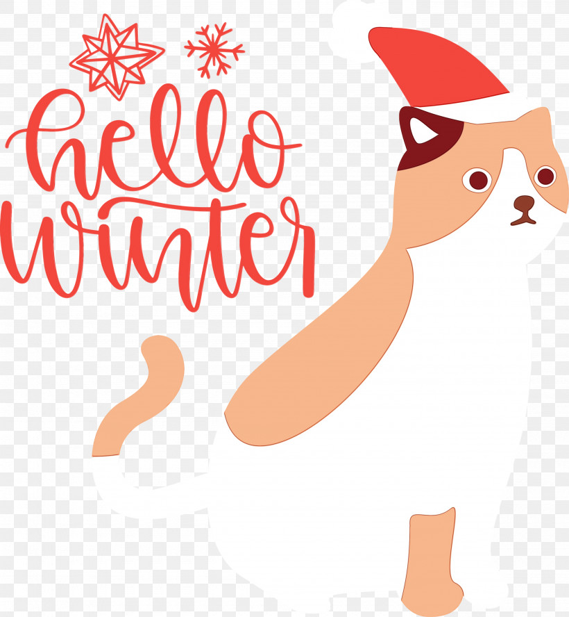 Logo Cartoon 0jc Dog Meter, PNG, 2770x3000px, Hello Winter, Cartoon, Dog, Line, Logo Download Free