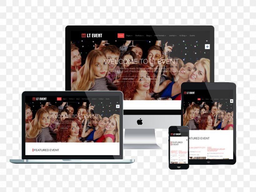 Responsive Web Design Web Template System Joomla, PNG, 1000x750px, Responsive Web Design, Brand, Display Advertising, Display Device, Electronic Device Download Free