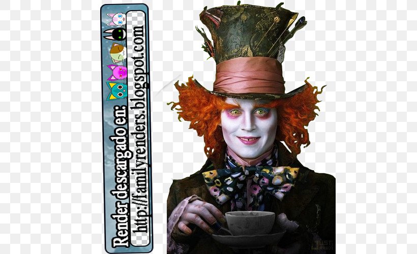 Alice In Wonderland Mad Hatter Alice's Adventures In Wonderland Red Queen Jack Skellington, PNG, 500x500px, Alice In Wonderland, Alice Through The Looking Glass, Cheshire Cat, Film, Hatter Download Free